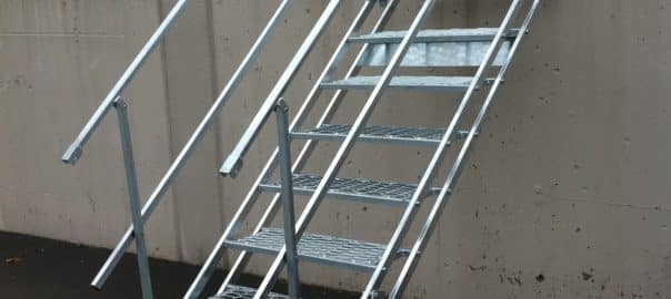 Escalier de chantier provisoire EMAP ECO
